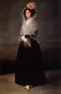 Франсиско Гойя. Портрет маркизы де ла Солана. 1794-1795. Лувр, Париж